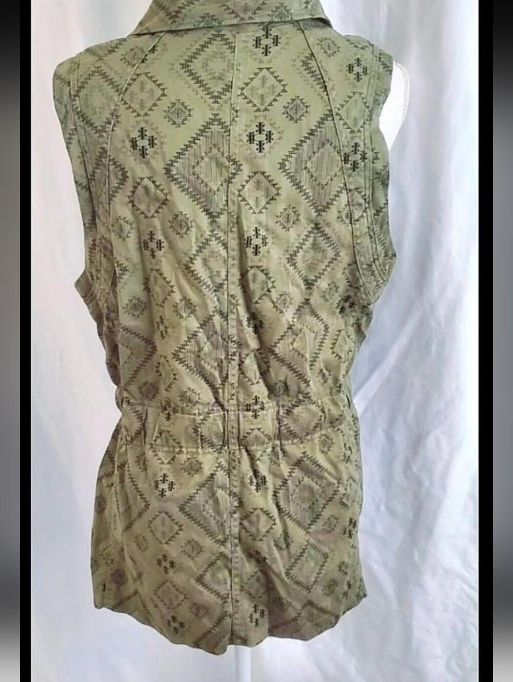 Green Vest Jolt Brand Top Size Large Women's Vest Size L Women's Clothing y2k - Picture 5 of 12